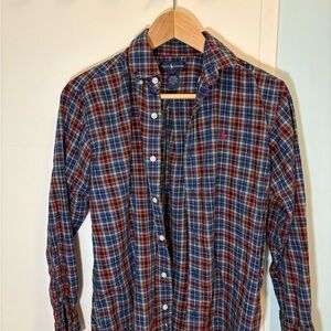 Ralph Lauren Women's Multicolor Plaid Button-Down Shirt